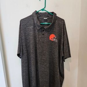 Cleveland Browns Mens Polo Size 3XL